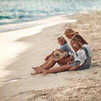 Step barefoot onto the warm sands of Cove Beach. This private, tranquil stretch of white sand and turquoise waters is the perfect place to unwind.